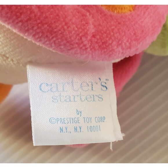 Carter's Starters Prestige Musical Crib Pull Toy Flower Ladybug Let's Be Friends - Picture 6 of 11